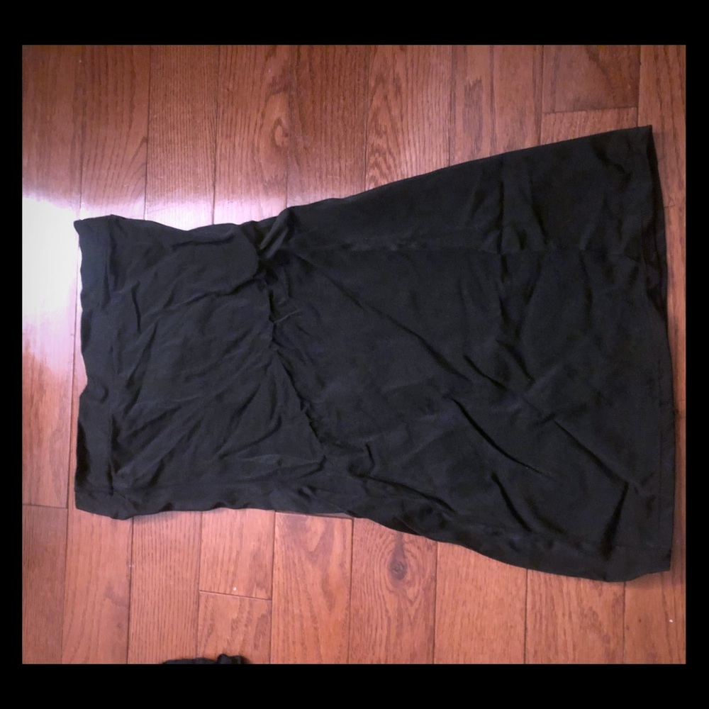 Black tube dress